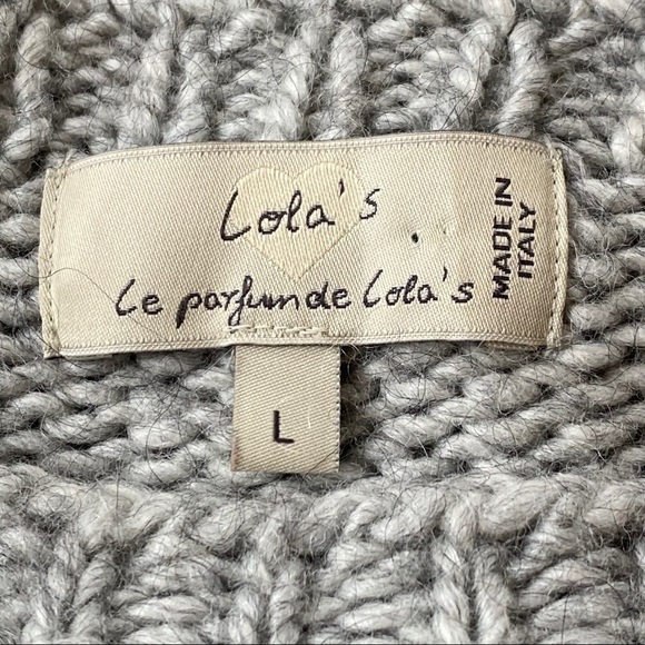 Le Parfum de Lola’s Italian Wool Alpaca Sweater L - Picture 5 of 6